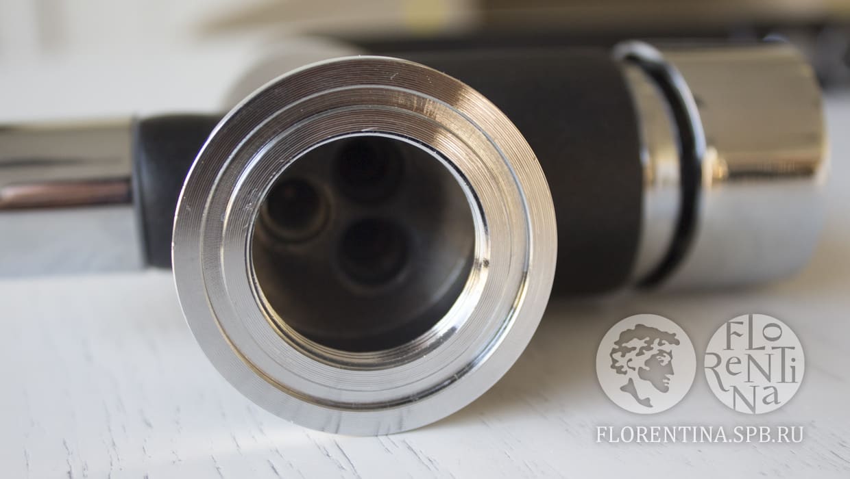 Смеситель Флорентина FL-02 антрацит Смеситель Флорентина FL-02 антрацит